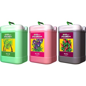 image:imageGeneral Hydroponics Flora Series FloraMicro FloraBloom FloraGro  3Part Hydroponic Nutrient System 6 gal6 gal